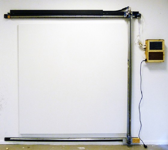 2.2 x 2.2 meter wall plotter