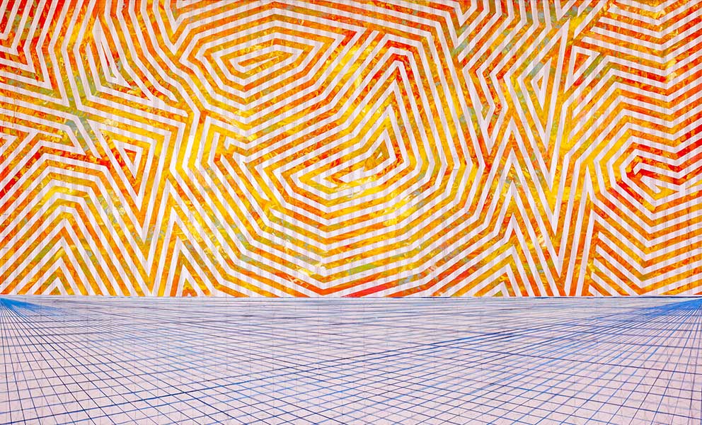 300 x 180 cm. Acrylic on canvas